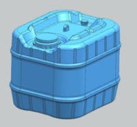 3 Gallon Rectangular Pail 3 Gallon Rectangular Pail